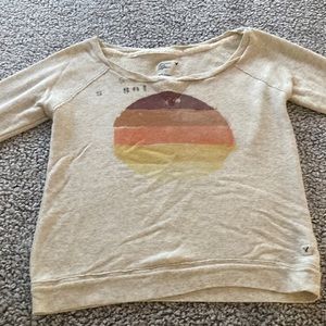 Retro cool sweatshirt.